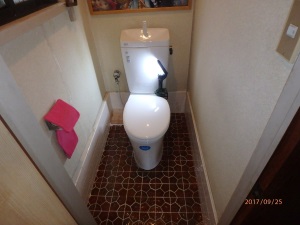 尼崎市でトイレ交換や洗面交換など施主支給の施工のみでも対応します・