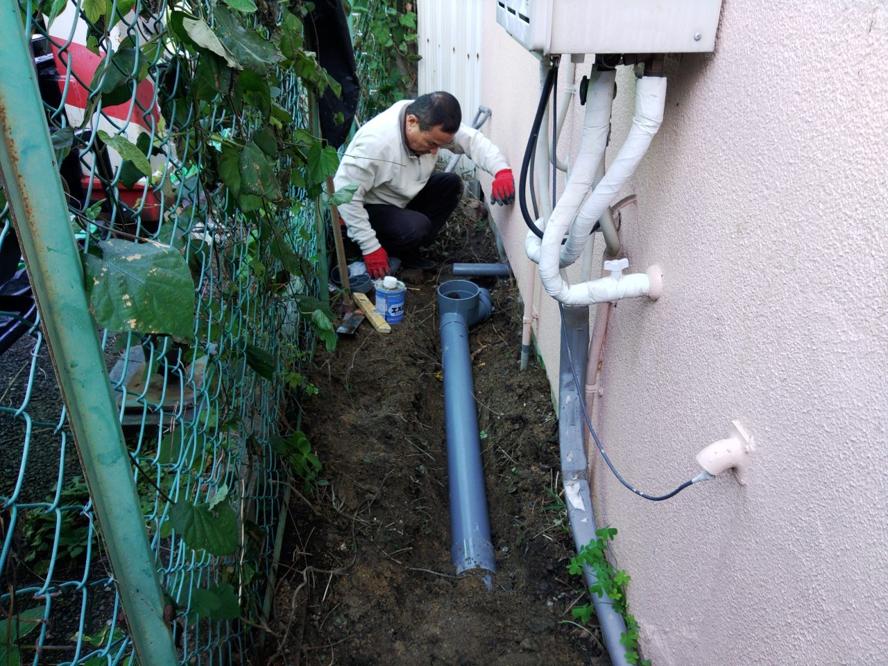 排水管の詰まり（洗濯排水とキッチン排水）！尼崎市,西宮市,伊丹市