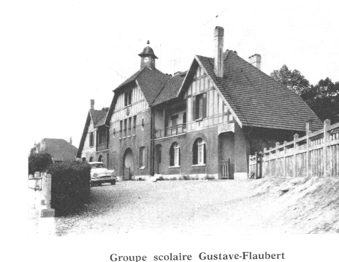 école Gustave Flaubert ouverture en 1929 inauguration le 22 juin 1930