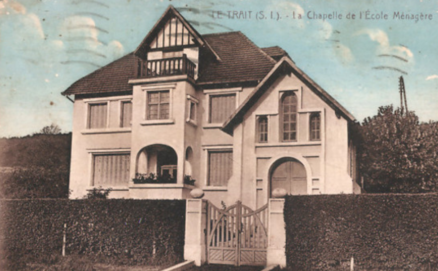 école ménagère (chapelle) en 1938