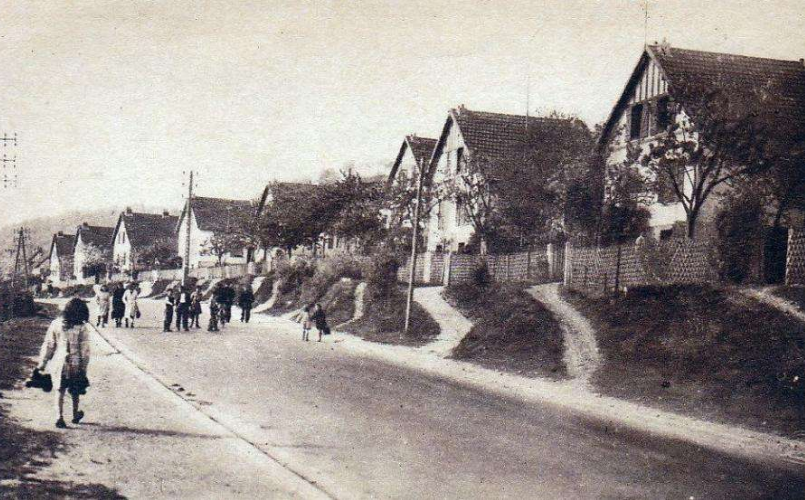 rue Georges Clemenceau en 1930