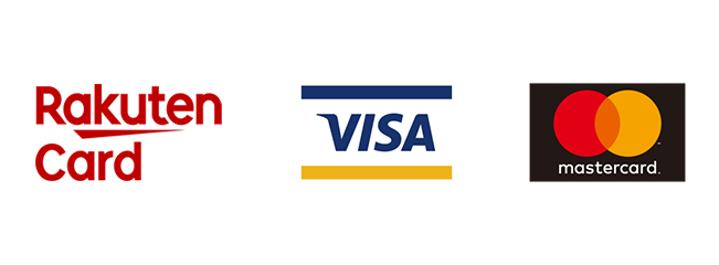 Rakuten Card VISA mastercard の支払に対応します