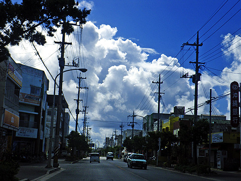 石垣島の入道雲