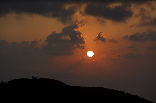 バンナの夕陽