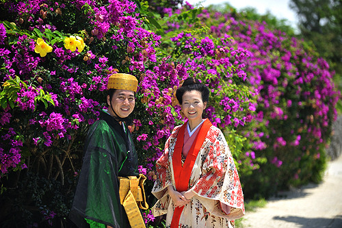 竹富島で結婚式