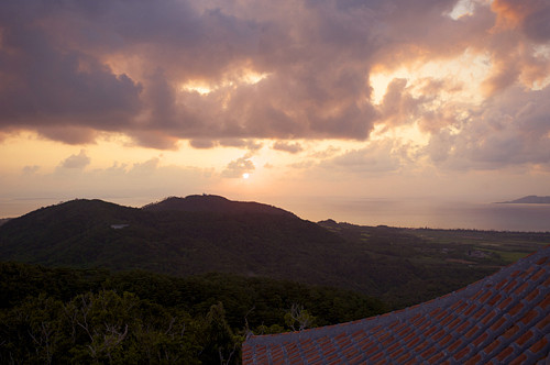 バンナの夕陽