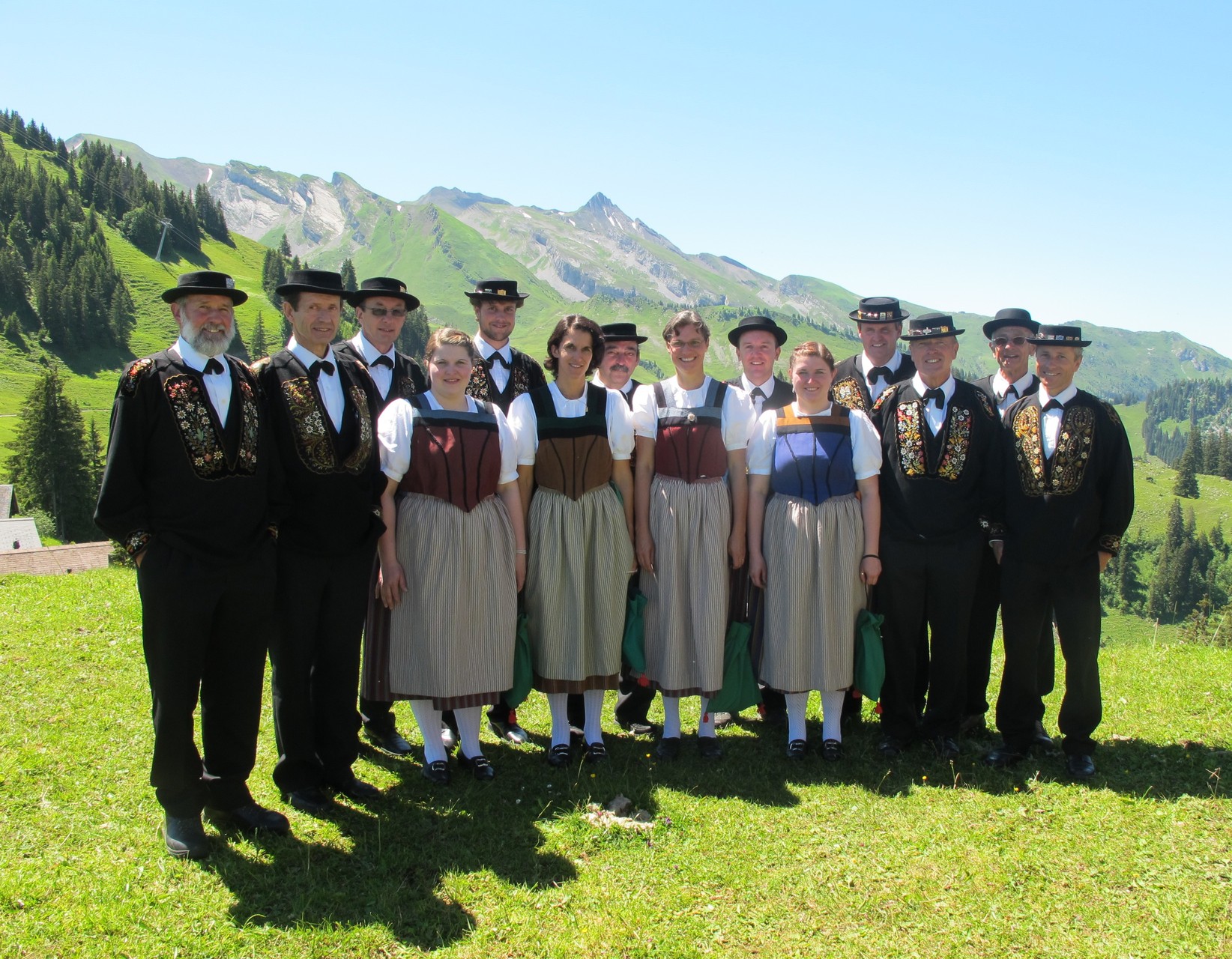 Beggrieder Jodler 2011 auf der Klewenalp