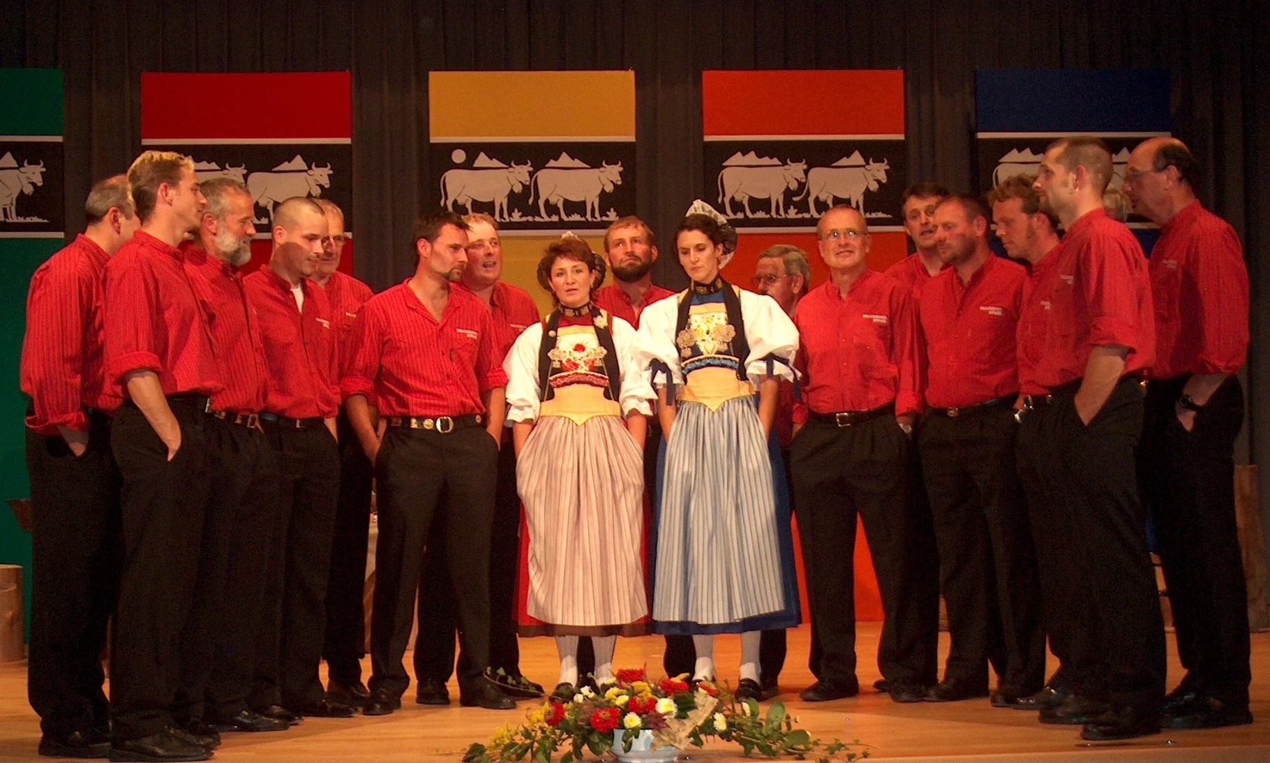 Gründungskonzert 2002 im Alten Schützenhaus Beckenried