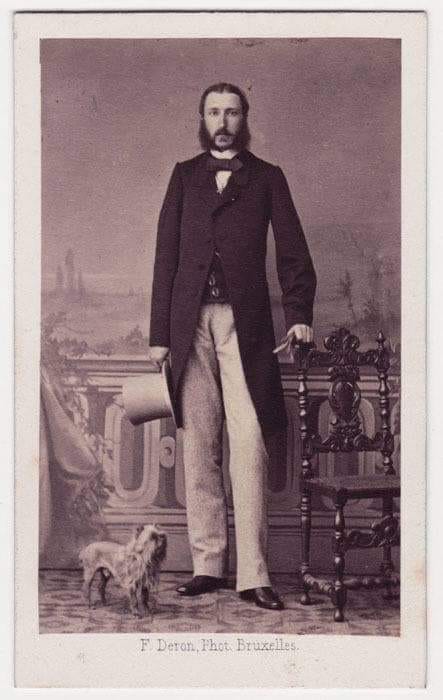 King Leopoldo of the Belgians 1860