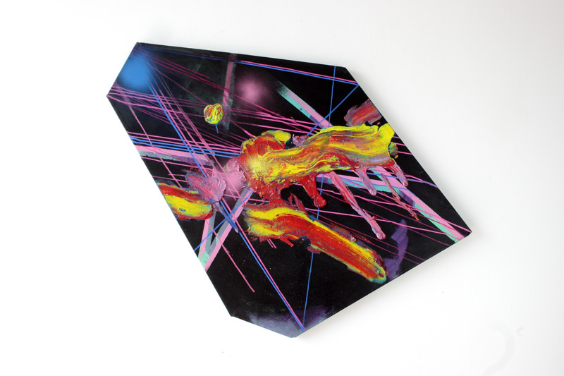 N.T., 2015, mixed technic on canvas, 105x90cm ca. 