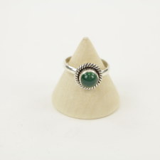 ring zilver verschillende halfedelstenen 
