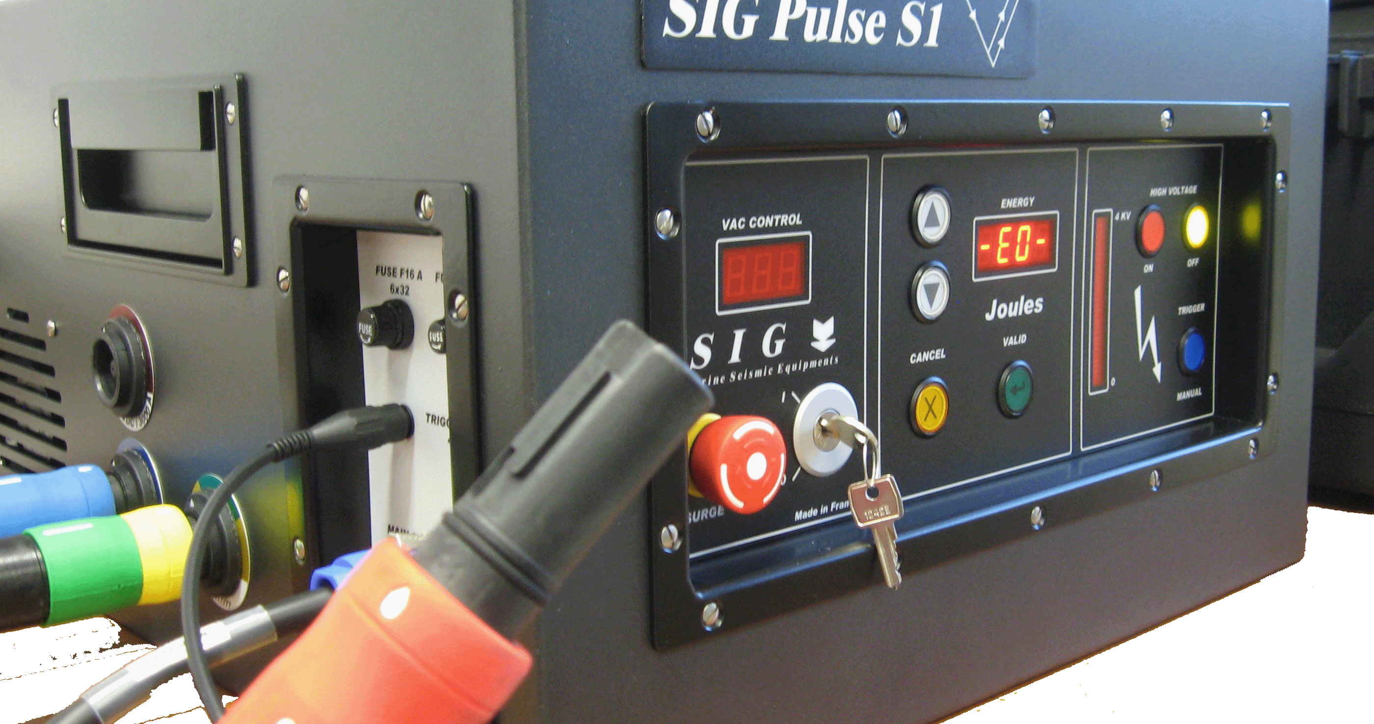 SIG Pulse energy sources Marine seismic equipments