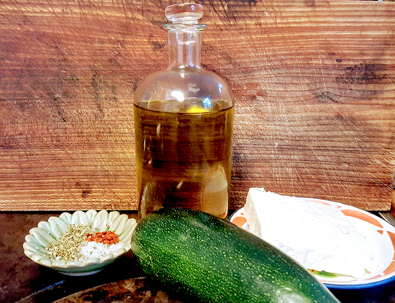 zucchini olivenöl