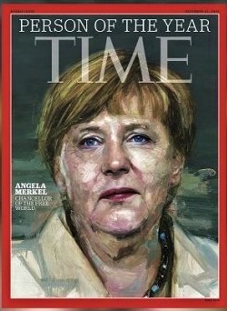 TIME誌　パーソン・オブ・ザ・イヤー　独メルケル首相