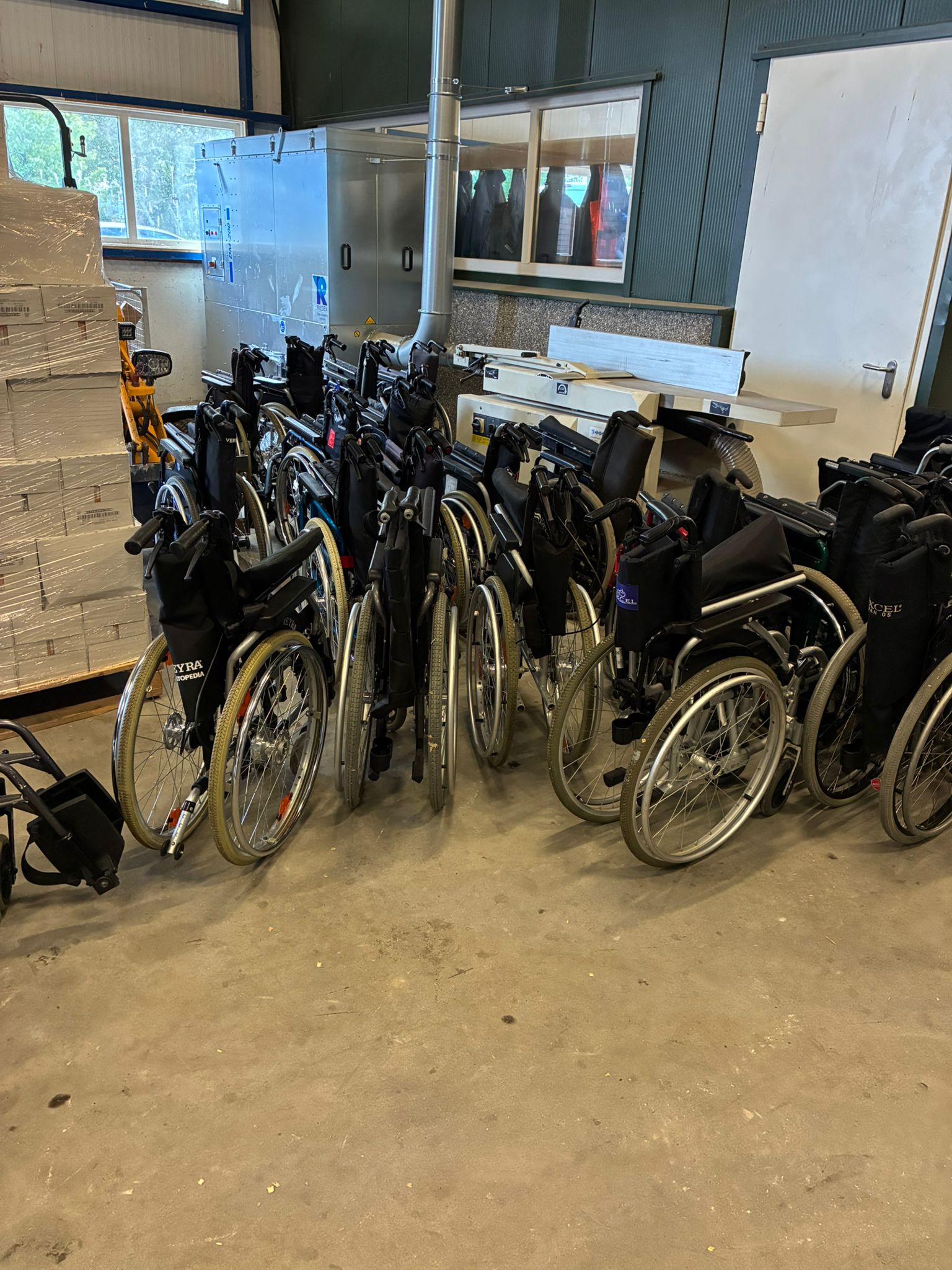 20 rolstoelen