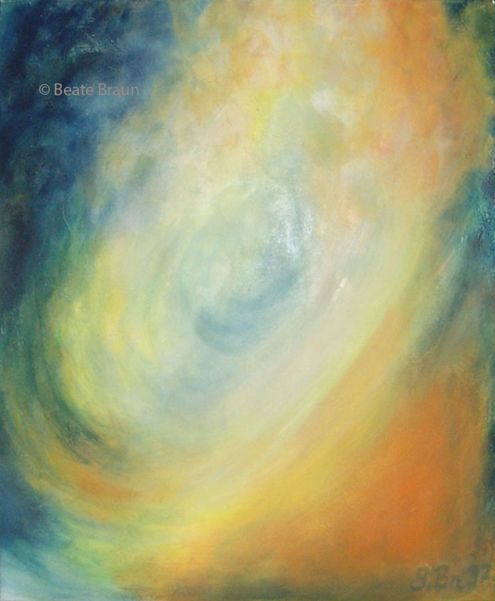 Da-Sein | 50 x 70 cm | Acryl auf Leinwand | 1997