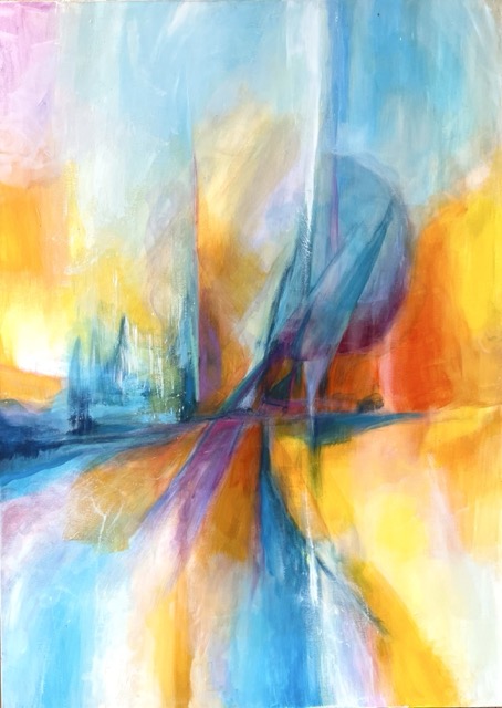 | 100 x 150 cm | Eitempera auf Leinwand | 20