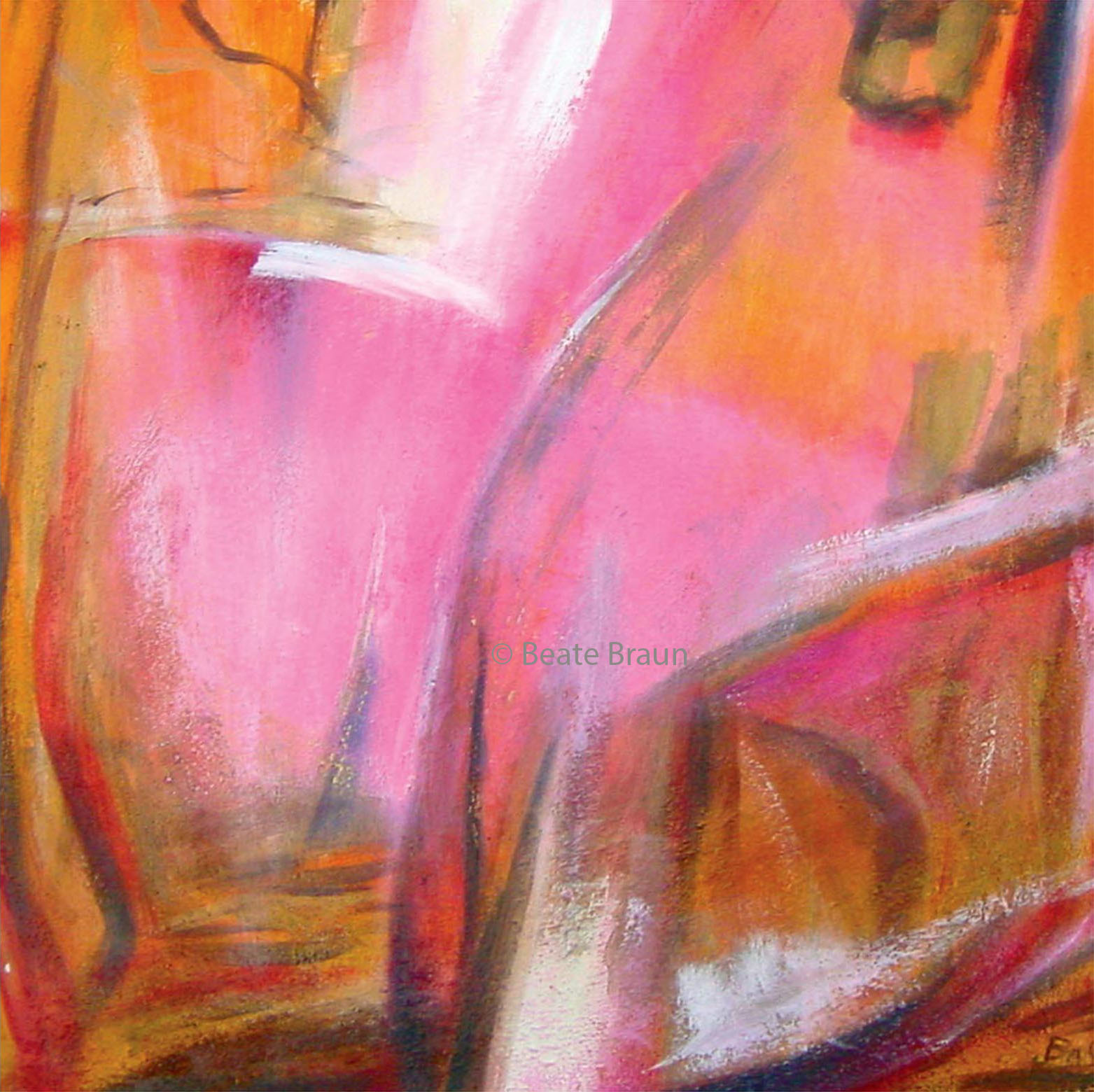 Malimba | 50 x 50 cm | Mischtechnik auf Leinwand | 2005