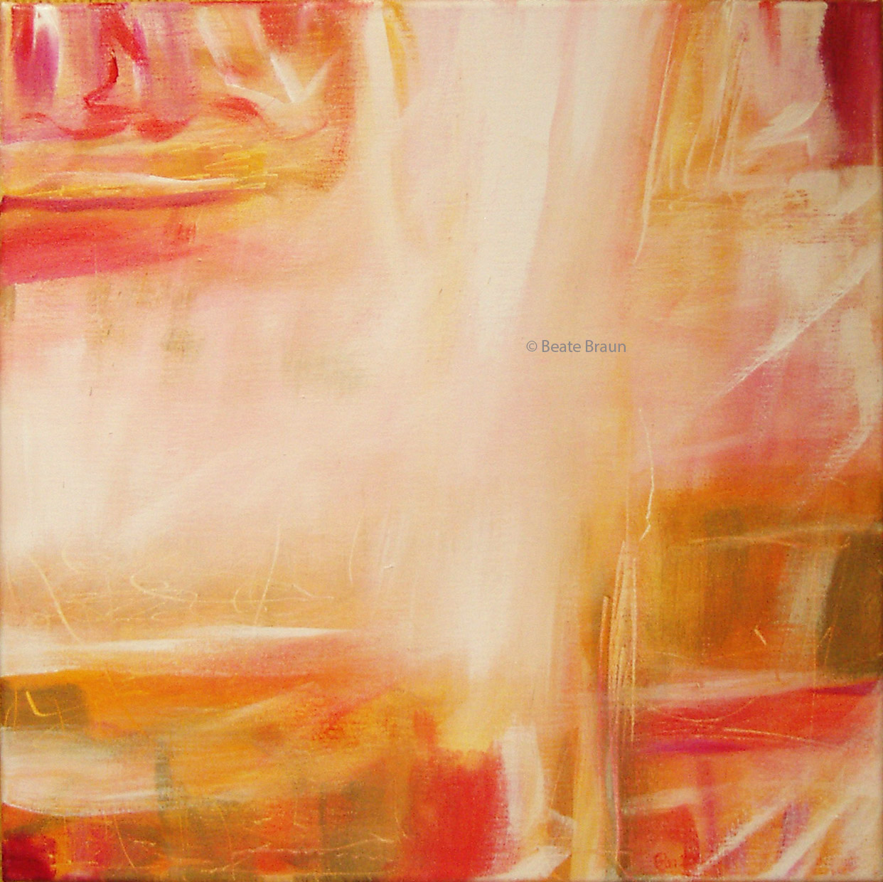 Herzensraum | 60 x 60 cm | Acryl auf Leinwand | 2001