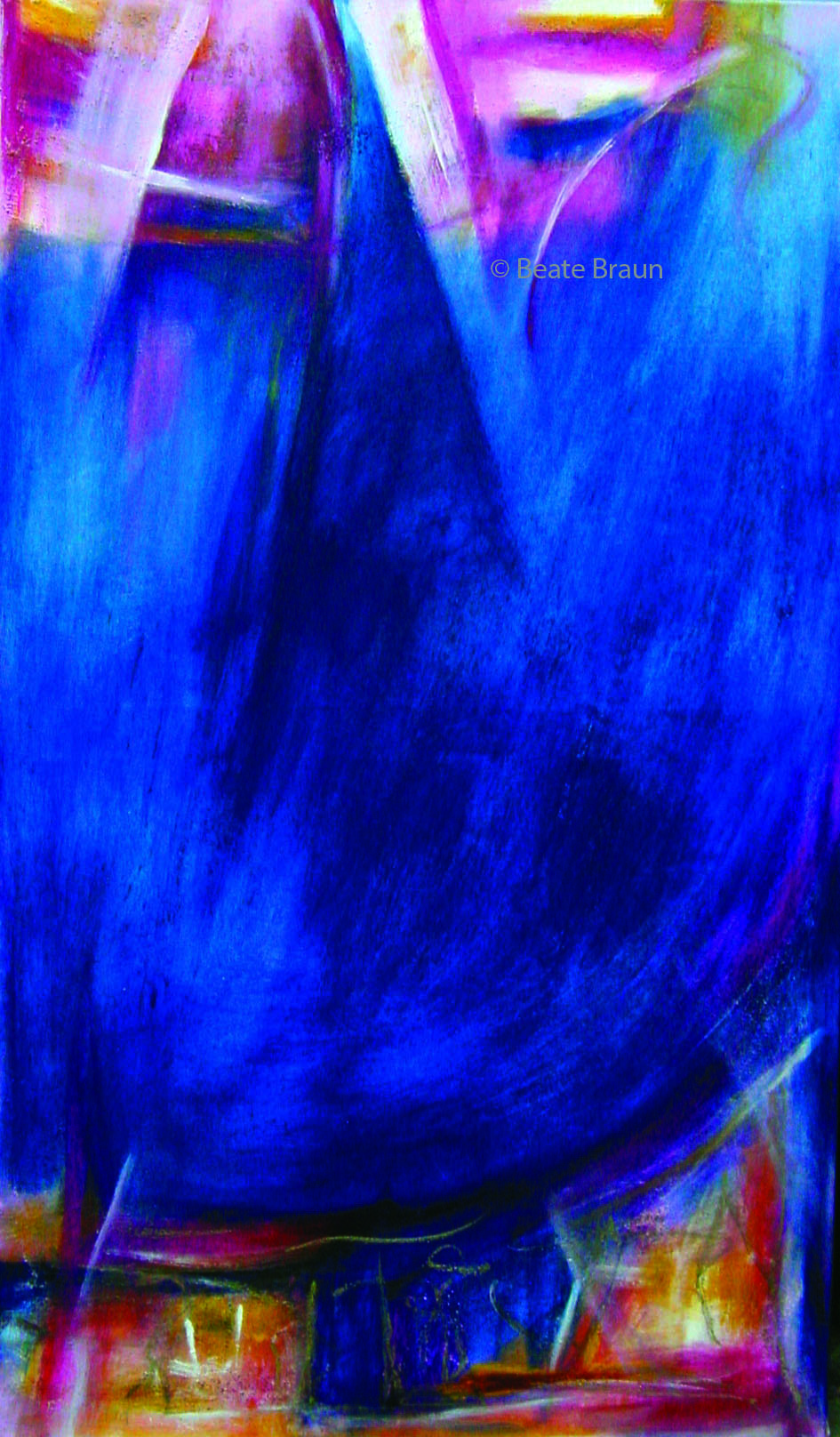 Weltall | 50 x 100 cm | Acryl auf Leinwand | 2008