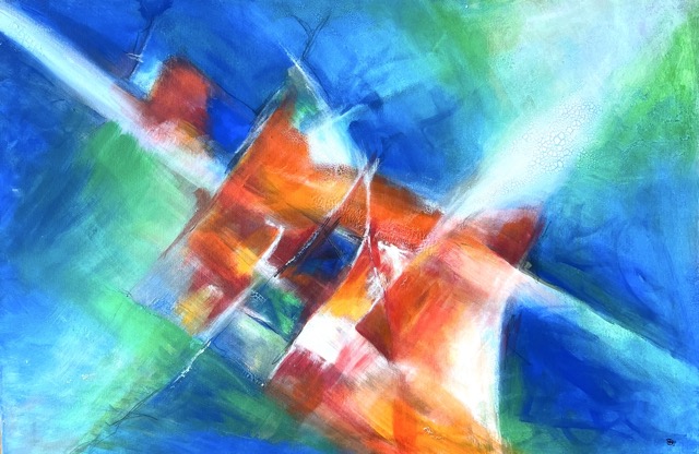  | 60 x 80 cm | Mischtechnik auf Leinwand | 