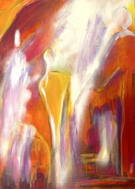 Enchanted | 70 x 60 cm | Acryl auf Leinwand | 2024