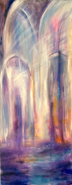 Cathedral I | 60 x 150 cm | Acryl auf Leinwand | 2024