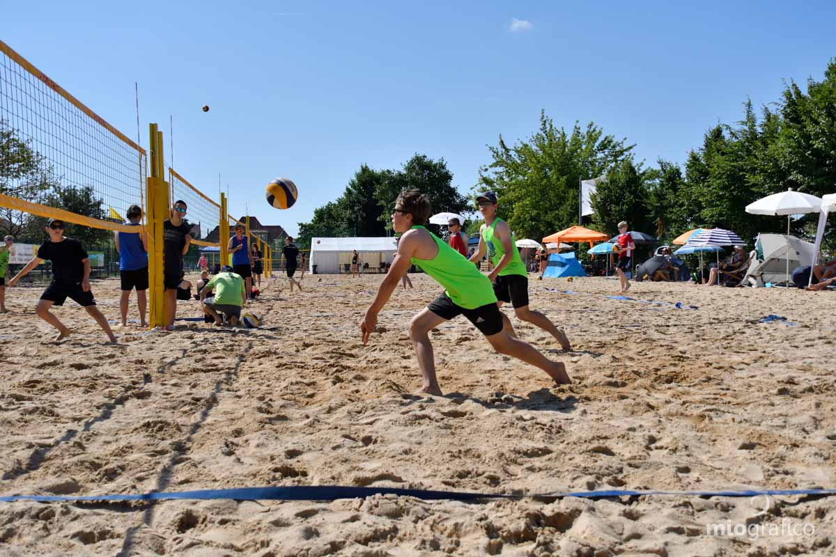 Volles "Haus" auf Tikibeach