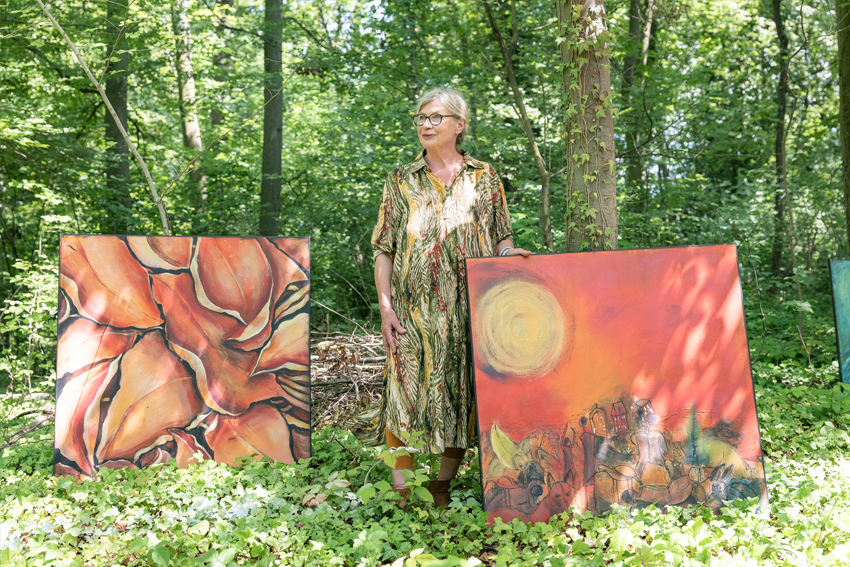 25. Juni 2023 - Kunst im Wald bei Elze. Foto: Jan Felix Bergmann
