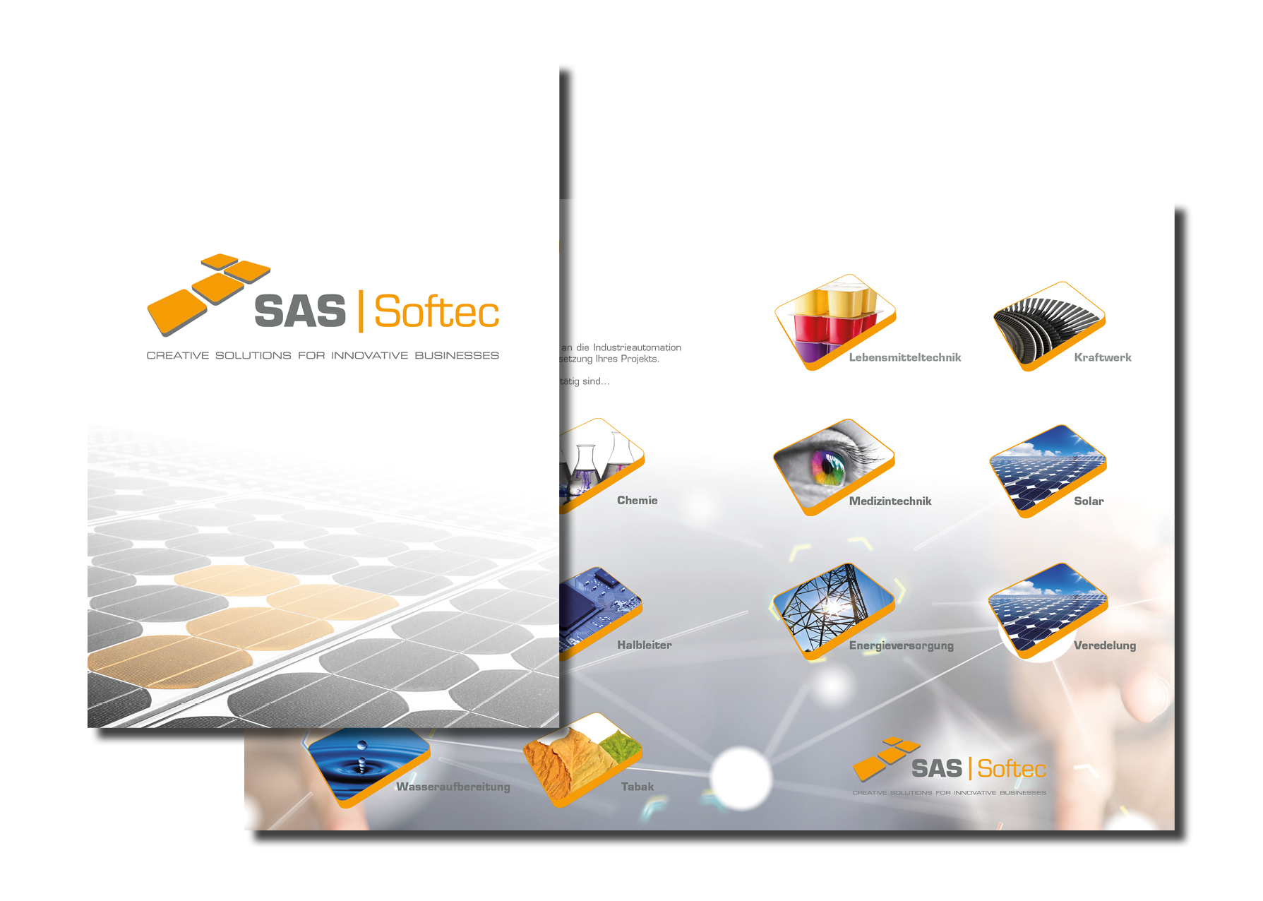 UNTERNEHMENSBROSCHÜRE SAS-SOFTEC