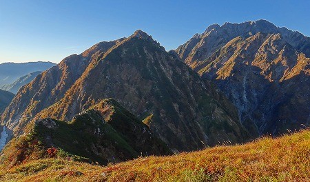 北ア 剱岳北方稜線その２ ﾊﾞﾘｴｰｼｮﾝ そんなに山へ行って楽しいのですか
