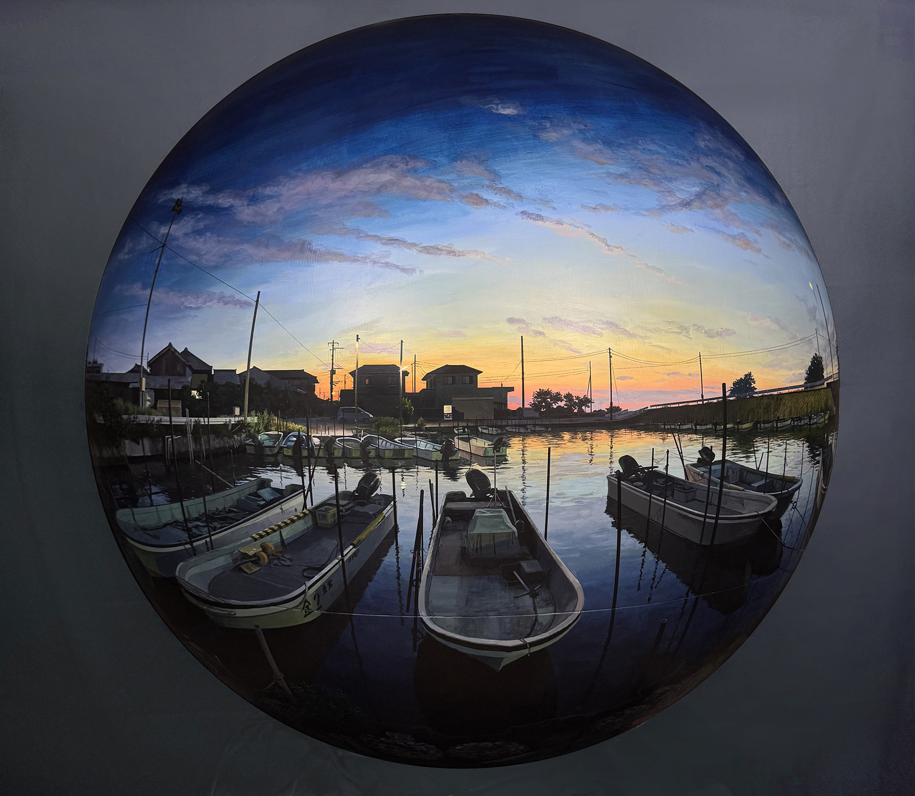 2025.04.10 | Now installed: Flatball, a new large-scale commissioned work by Daisuke Samejima (1 meter in diameter).