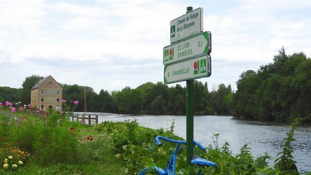 chemin de halage sortie chambres d'hotes du haut anjou