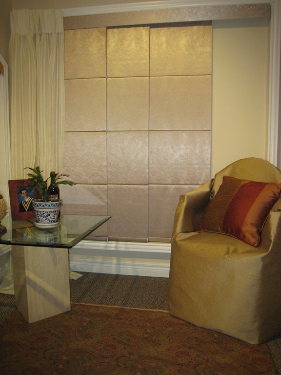Roman Shades Flat