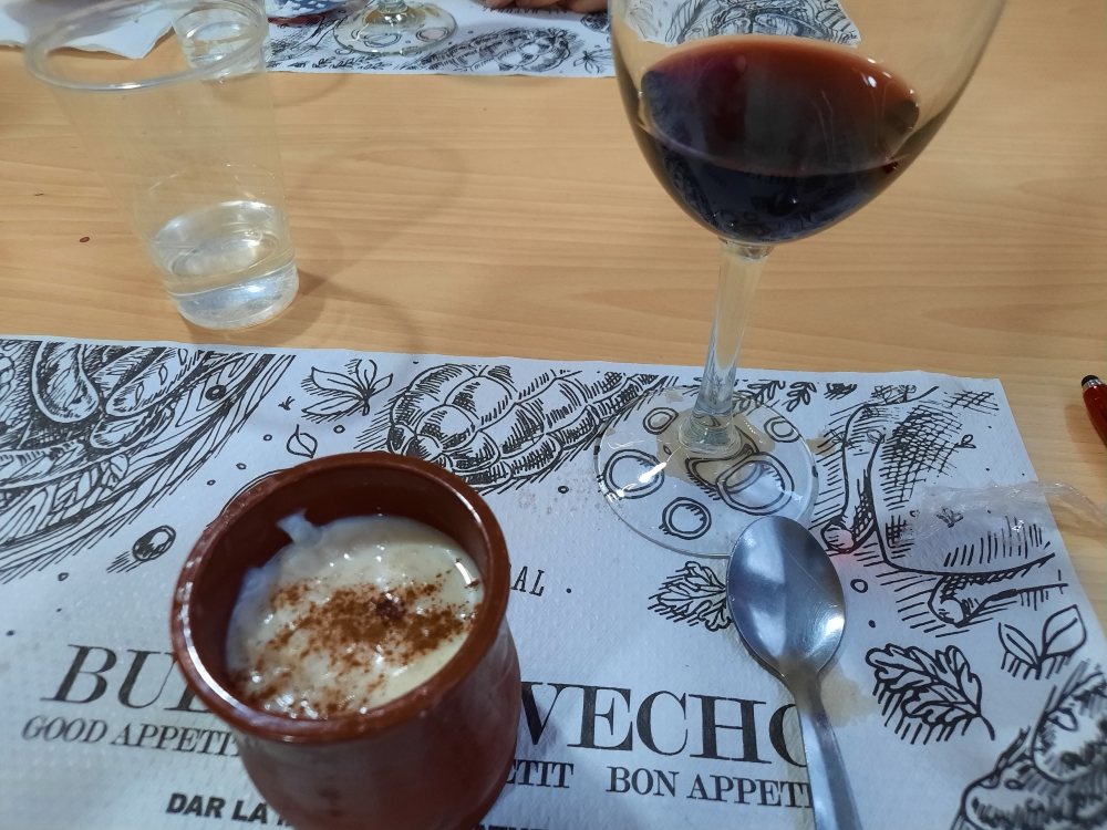 Nachtisch + Getränke incl. 16 Euro 