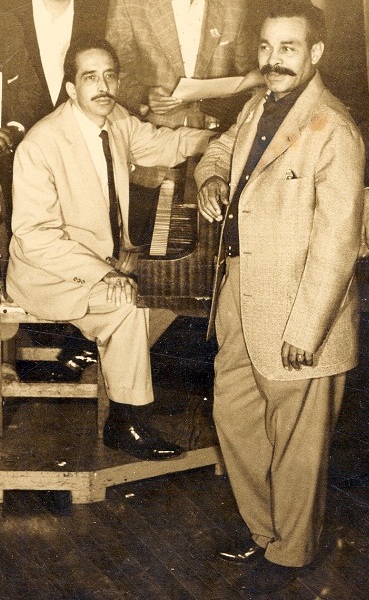 Yoyo Casteleiro y Bienvenido Granda - 1958.