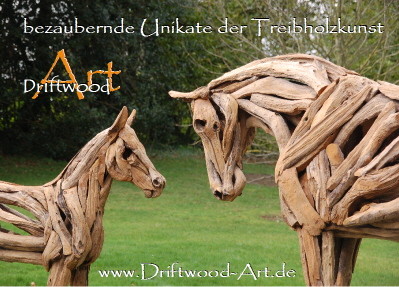 bezaubernde Unikate Der Treibholzkunst