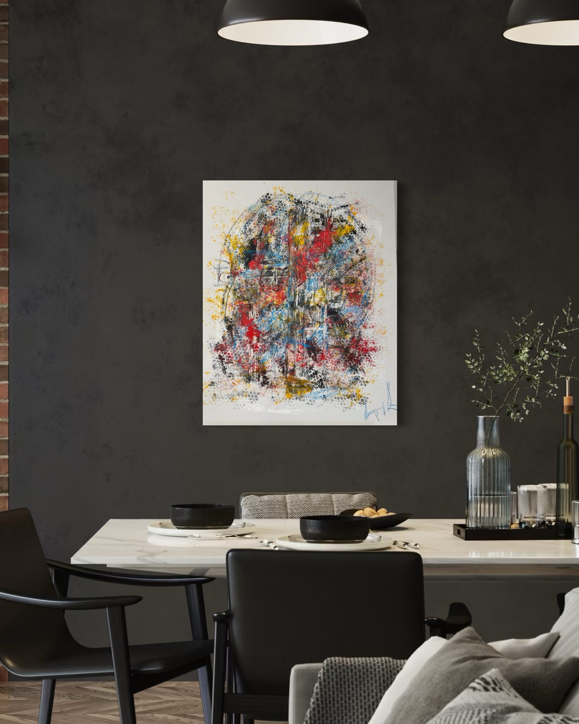 We are Colorful  0.93 x 0.72 m