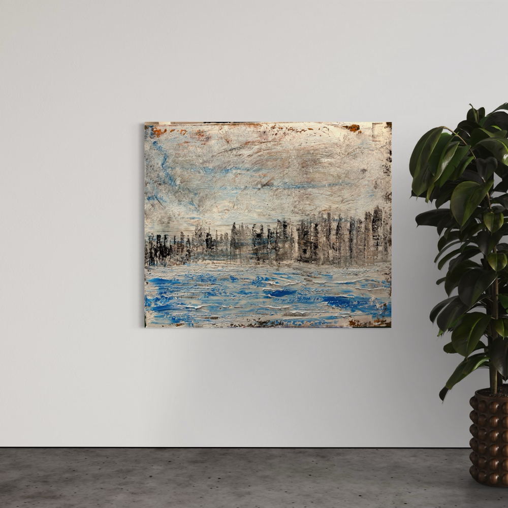 Another day at the seaside 1.2 x 1m 