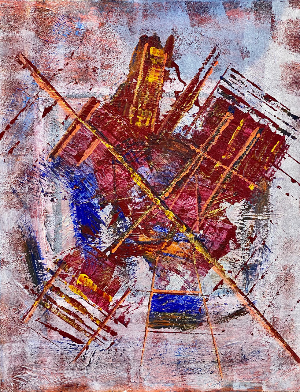 Abstract Crossing, 1 x 0.8 m