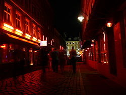 Hamburg by night