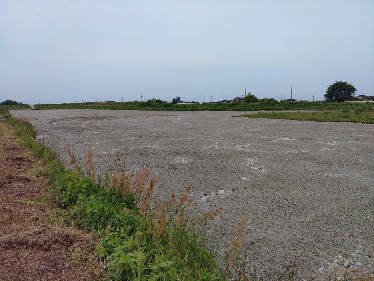 13　小摺戸霞堤の整地（完成）