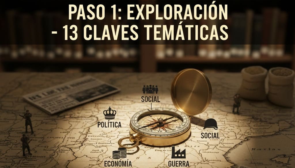 GUÍA PRÁCTICA PARA UN TRABAJO DE INVESTIGACIÓN DEL BACHILLERATO INTERNACIONAL, sobre Noviembre de 1918 en España.