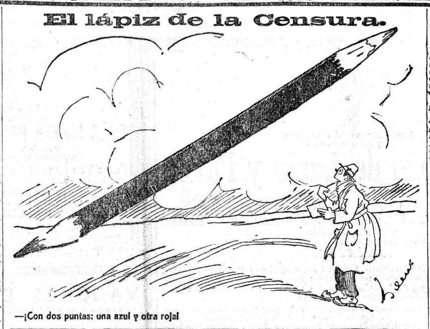 LA CENSURA DE PRENSA EN ESPAÑA ENTRE 1914 Y 1918.