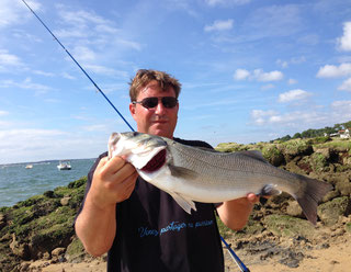 peche arcachon surfcasting le bar