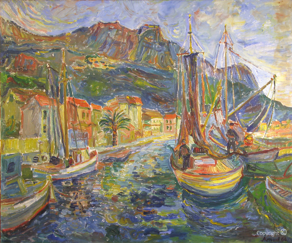 Hafen in Dalmatien, 1964