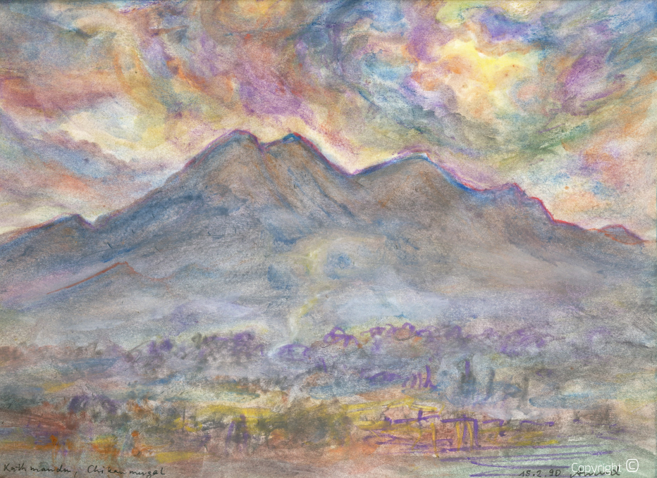 Kathmandu, Chikan Mugal, 1990