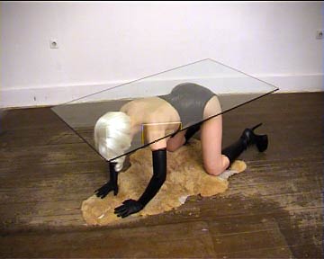 MYSELF AS AN ALLAN-JONES-TABLE, 2001/02 - Gabrielle Zimmermann