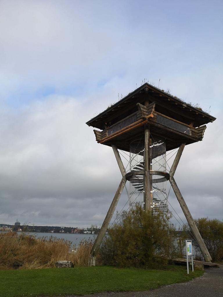 Aussichtsturm in Kreuzlingen mit Sicht nach Kosntanz
