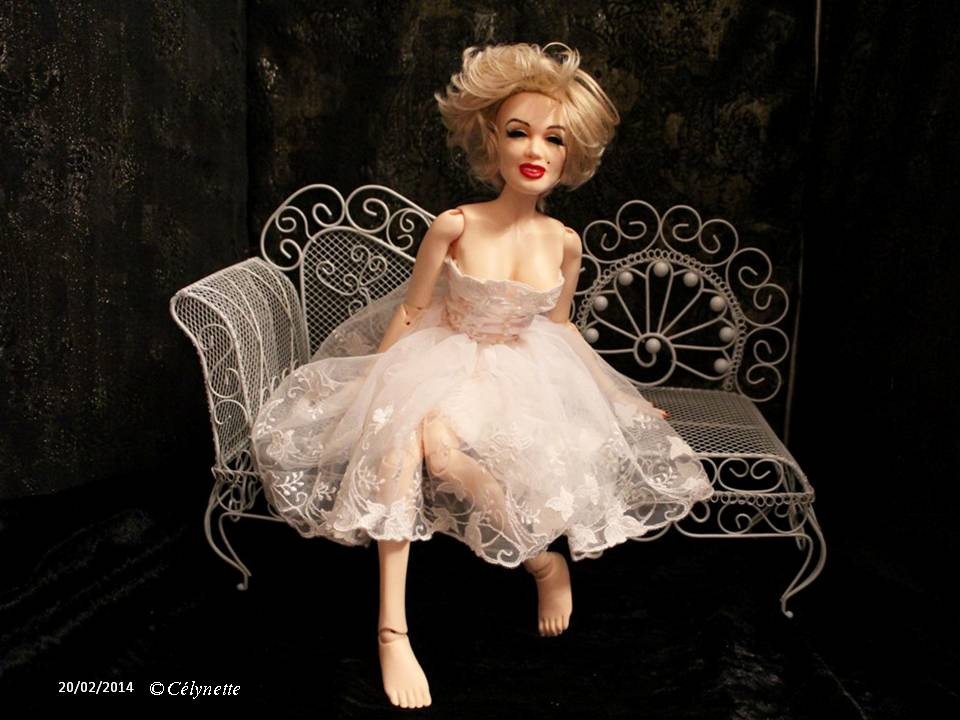 Reine Blanche (collection 2014) pour MSD 40-45 cm
